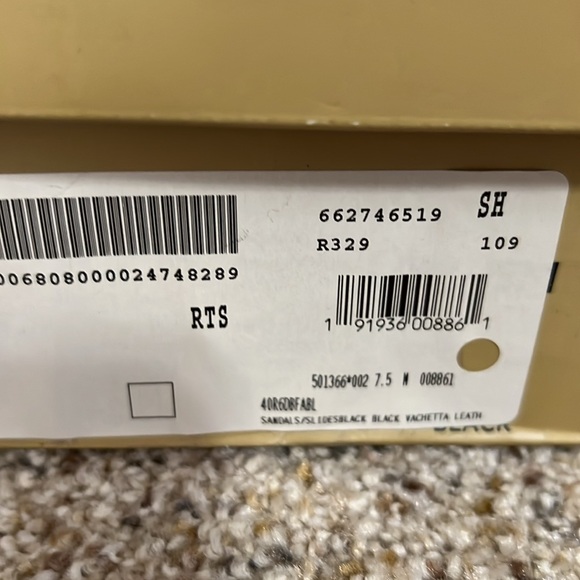 NWT Michael Kors “Darby” leather platform sandal in size 7.5 - Picture 2 of 11